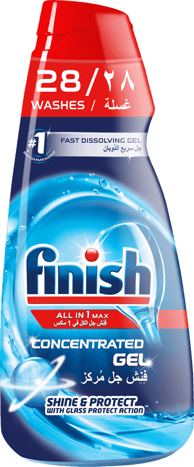 Finish Liquid Gel works hard to give you deep cleaning power plus protection against glass corrosion.
